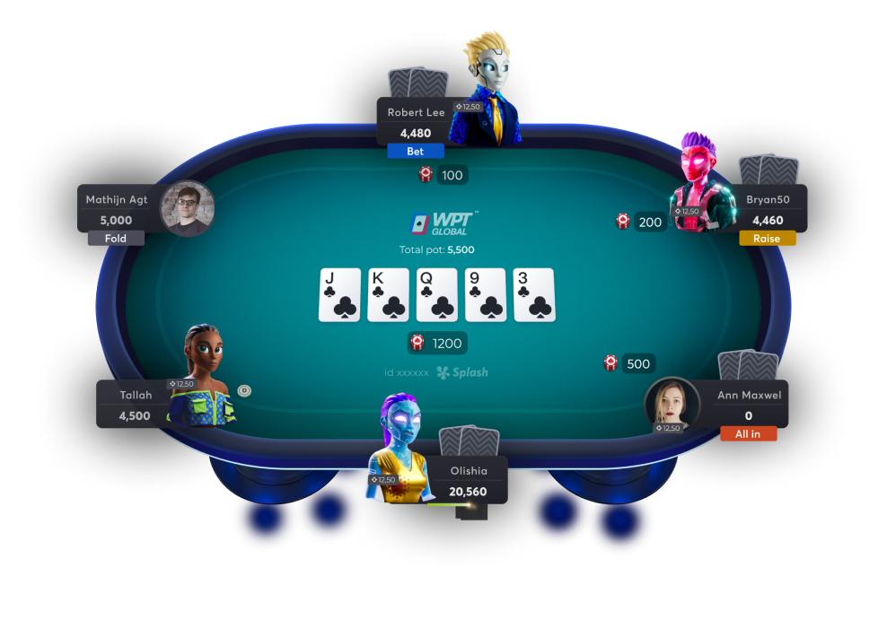 PartnerSection WPTG poker table